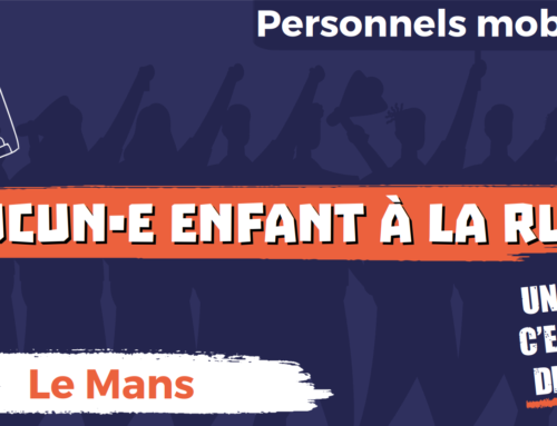 Un toit, c’est un droit. Aucun•e enfant à la rue !