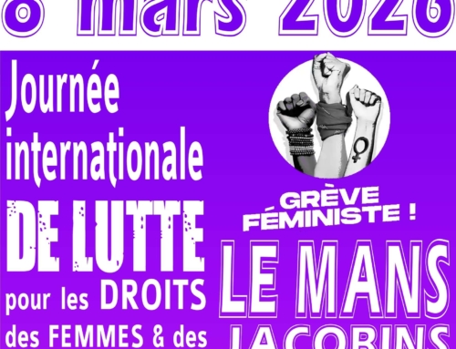 8 mars : grève féministe, brisons les chaines sexistes du capital !